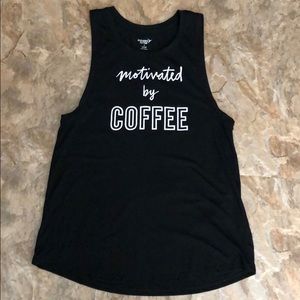 Old Navy Motivated by Coffee Tank